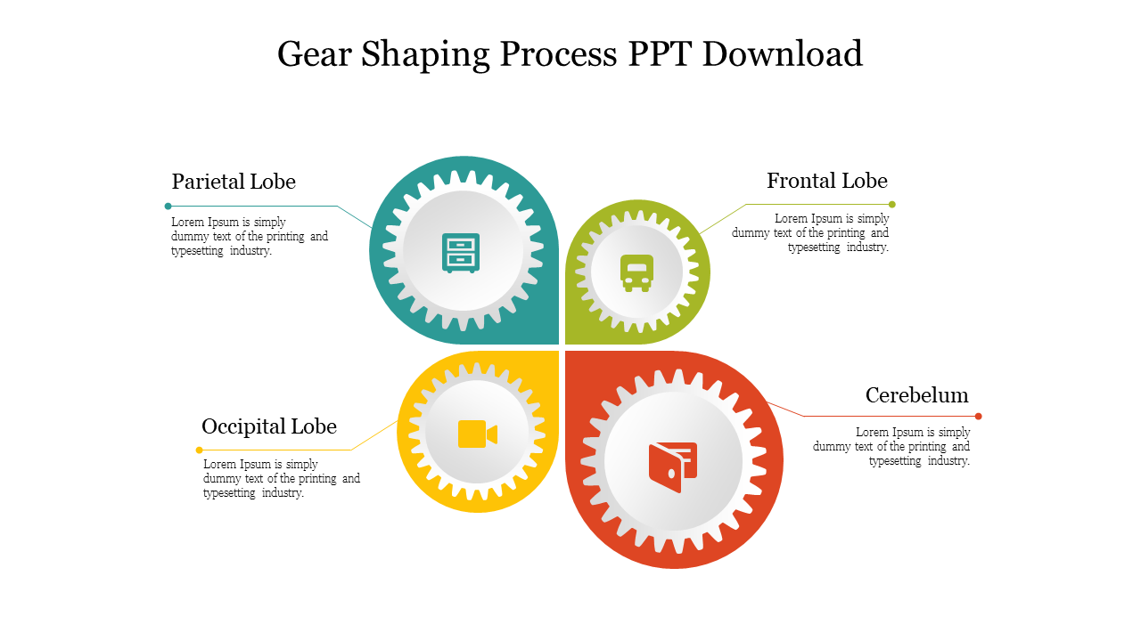 Gear Shaping Process PPT Download